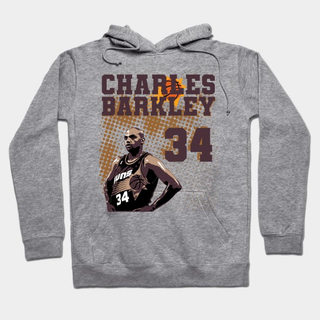 charles barkley, 34 Hoodie by Aloenalone